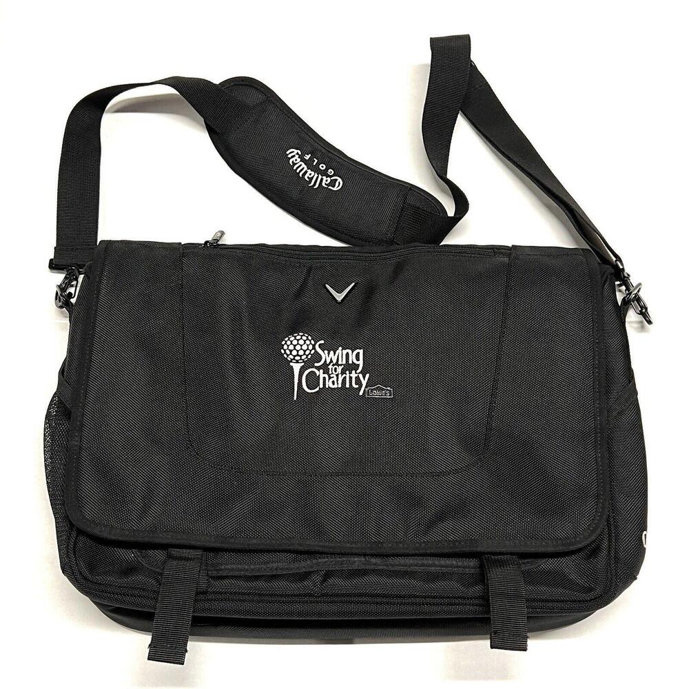 Callaway Golf Bag Laptop Briefcase Shoulder Crossbody Satchel Swing For Charity